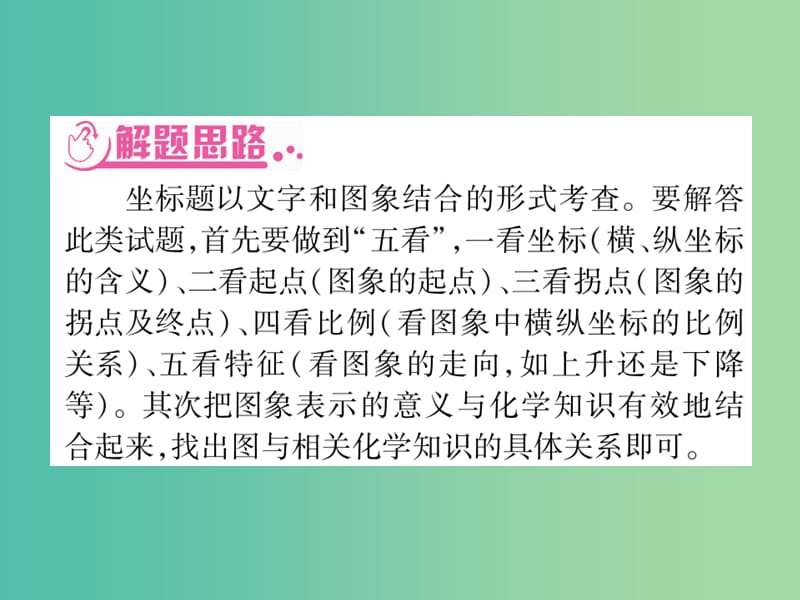 中考化学总复习 第二轮 重点知识突破 重点三 坐标、图表课件 鲁教版.ppt_第2页