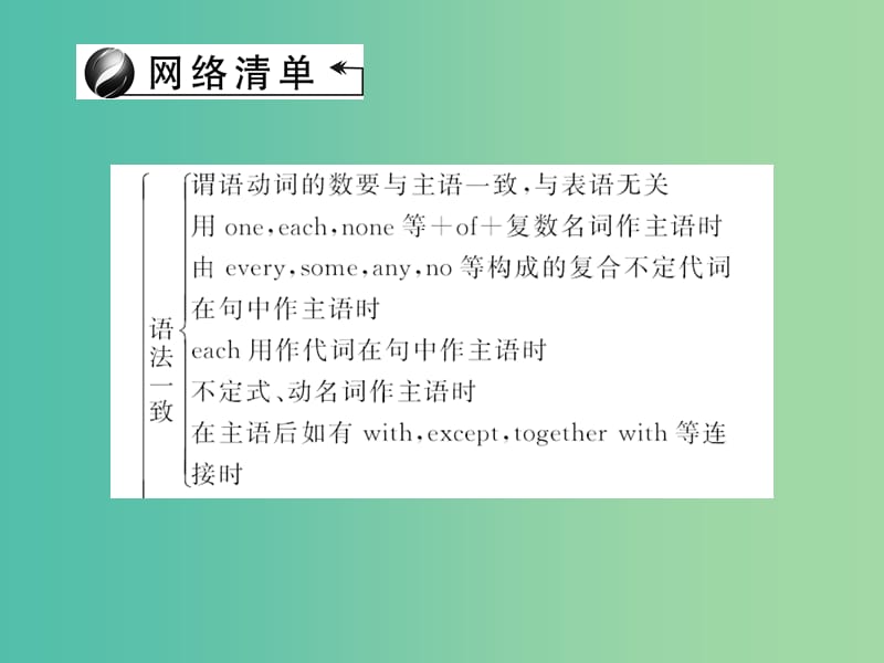 中考英语 第二轮 语法专题聚焦 第32讲 主谓一致课件.ppt_第2页