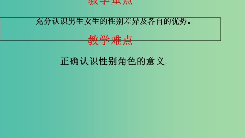 七年级道德与法治下册 第一单元 青春时光 第二课 青春的心弦 第一框 男生女生课件 新人教版.ppt_第3页