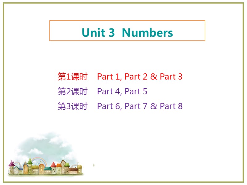 Unit3：Numbers第1课时.ppt_第1页