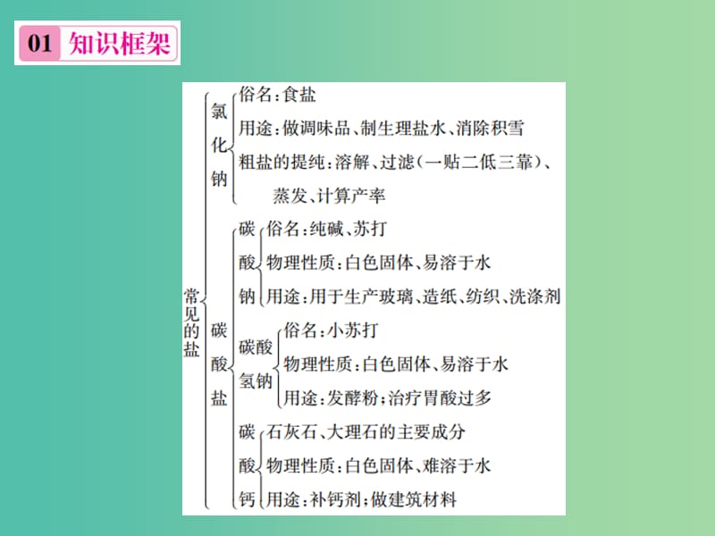 九年级化学下册 第十一单元 盐 化肥知识清单习题课件 （新版）新人教版.ppt_第2页