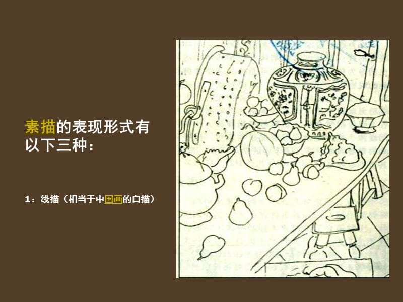 太原唐晋美术培训学校：基础素描-静物.ppt_第3页