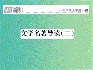 八年級語文下冊 文學名著導讀（二）課件 （新版）蘇教版.ppt