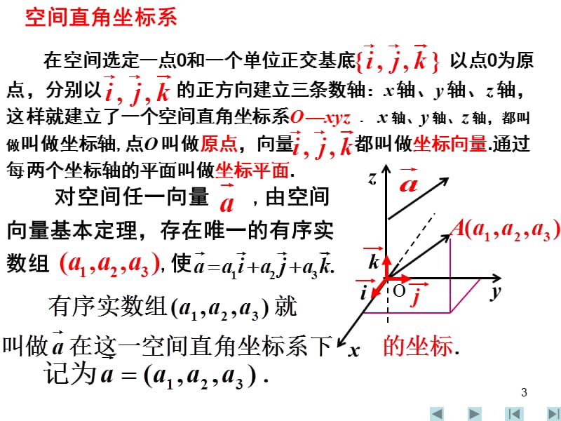 空间向量运算的坐标表示.ppt_第3页