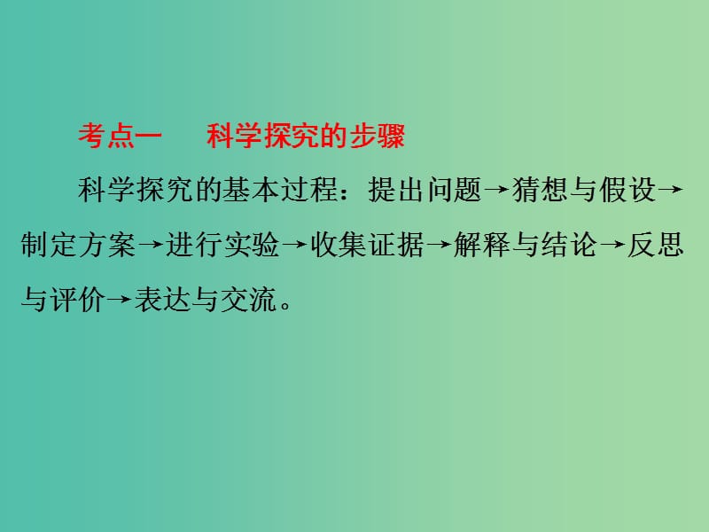 中考化学复习 第二部分 专题突破 强化训练 专题七 探究型试题课件 （新版）新人教版.ppt_第3页