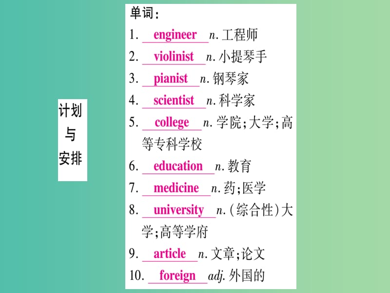 中考英语 第一篇 教材系统复习 考点精讲8 八上 Units 5-6课件 人教新目标版.ppt_第2页