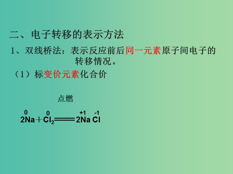 高中化学 2.3氧化还原反应课件2 新人教版必修1.ppt_第3页