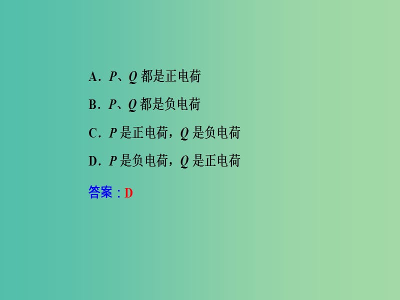 高考物理一轮复习专题七电磁现象与规律考点2电场电场线电场强度课件.ppt_第3页