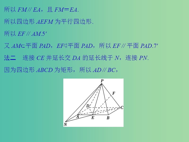 高考数学二轮专题复习 第二部分 考前增分指导二模板2 立体几何问题课件 理.ppt_第3页