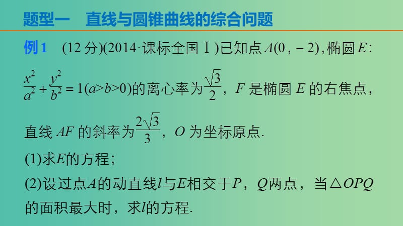 高考数学 考前三个月复习冲刺 第二篇 第5讲 圆锥曲线课件 理.ppt_第3页