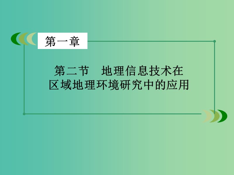 高中地理 第1章 第2节 地理信息技术在区域地理环境研究中的应用课件 新人教版必修3.ppt_第3页