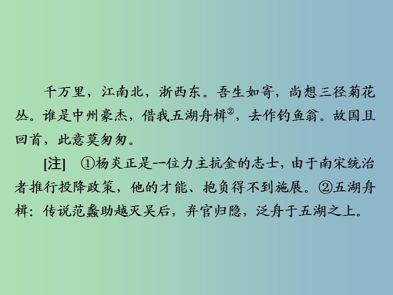 高三语文一轮复习第3部分古诗文阅读专题十六古代诗歌鉴赏好题狂练课件新人教版.ppt_第3页