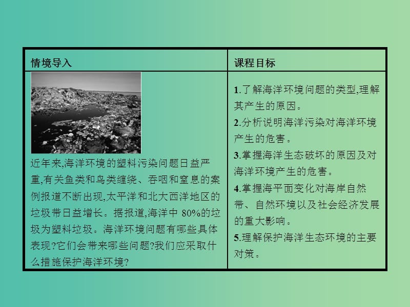 高中地理 6.2 海洋环境问题与环境保护课件 新人教版选修2.ppt_第2页