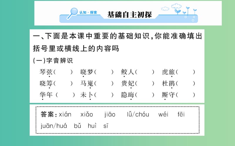 高中语文 第二单元 第7课 李商隐诗两首课件 新人教版必修3.ppt_第2页