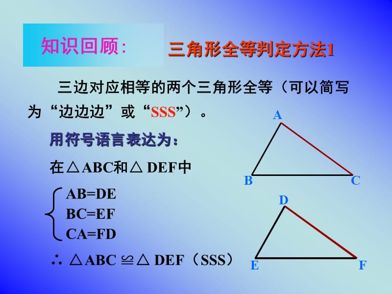 全等三角形的判定方法SAS.ppt_第2页