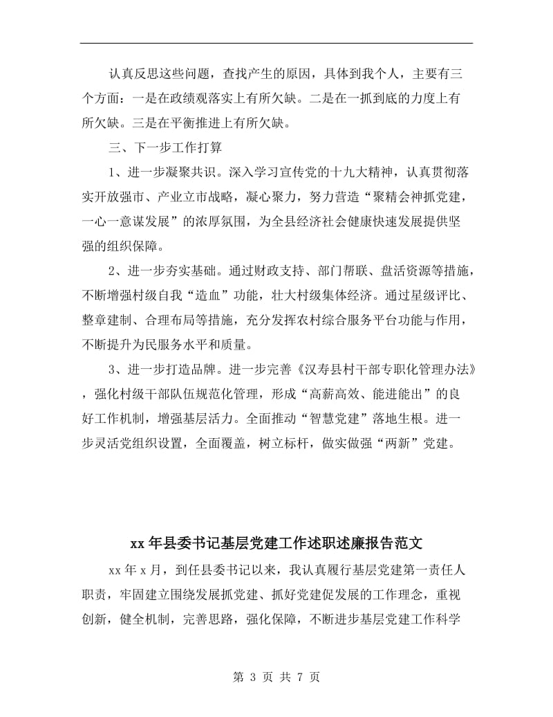 xx年县委书记个人述职报告范文.doc_第3页