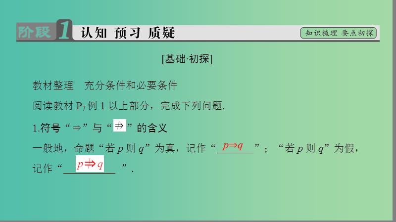 高中数学 第1章 常用逻辑用语 1.1.2 充分条件和必要条件课件 苏教版选修1-1.ppt_第3页