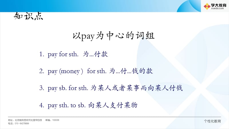 以pay为中心的词组.ppt_第3页