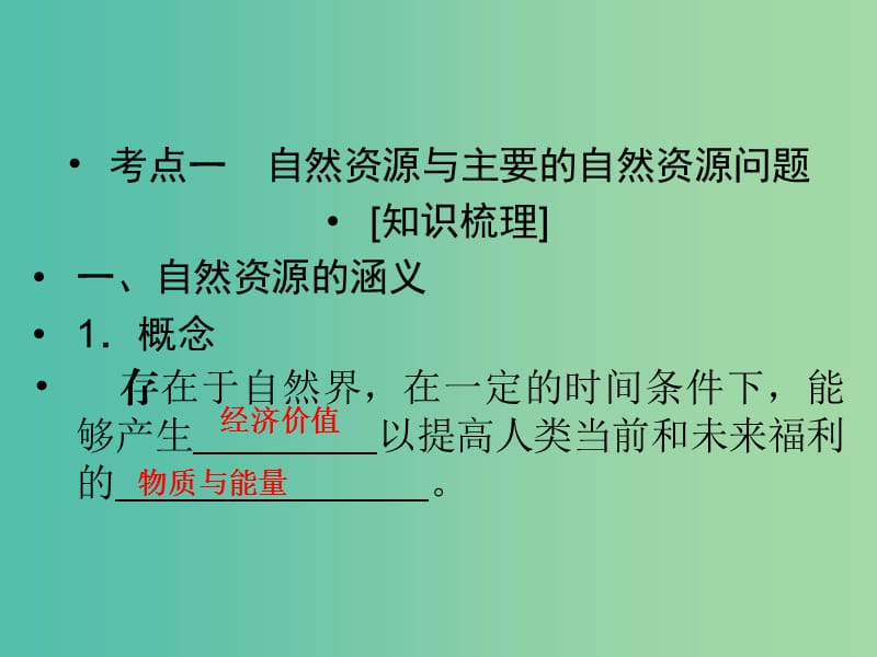 高考地理总复习 环境保护 第二章 自然资源保护（选考部分B版）课件 新人教版选修6.ppt_第3页