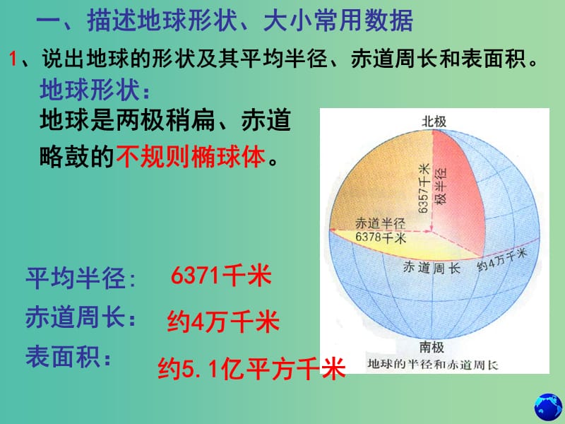 高二地理 区域地理 地球 经纬网复习课件.ppt_第3页