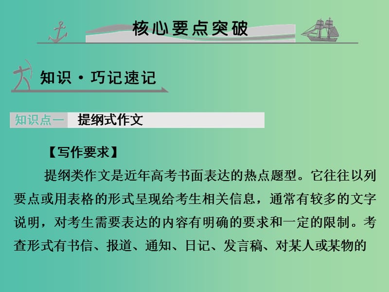 高考英语 专题十八 书面表达课件.ppt_第2页