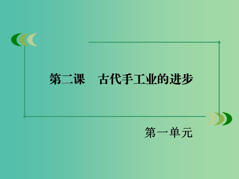 高中历史 第一单元 第2课 古代手工业的进步课件 新人教版必修2.ppt_第3页