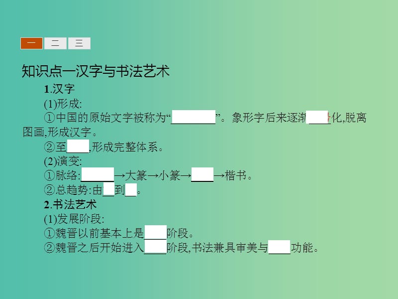 高中历史 3.10 充满魅力的书画和戏曲艺术课件 新人教版必修3.ppt_第3页