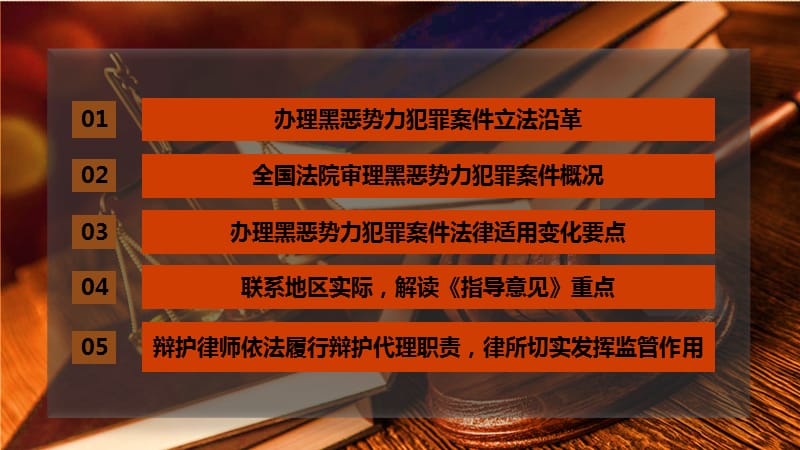 扫黑除恶律师法官用ppt课件_第2页