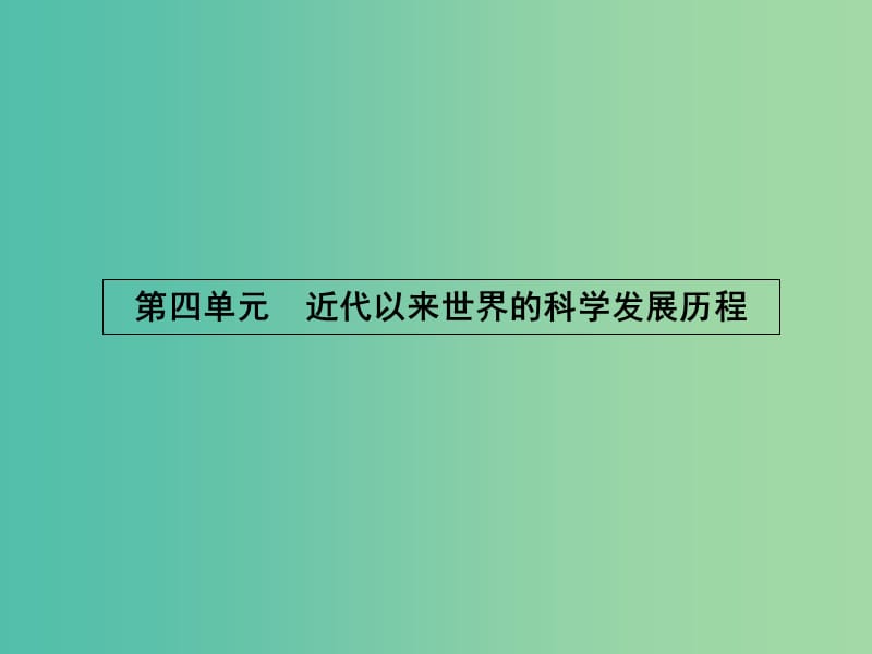 高中历史 4.11 物理学的重大进展课件 新人教版必修3.ppt_第1页