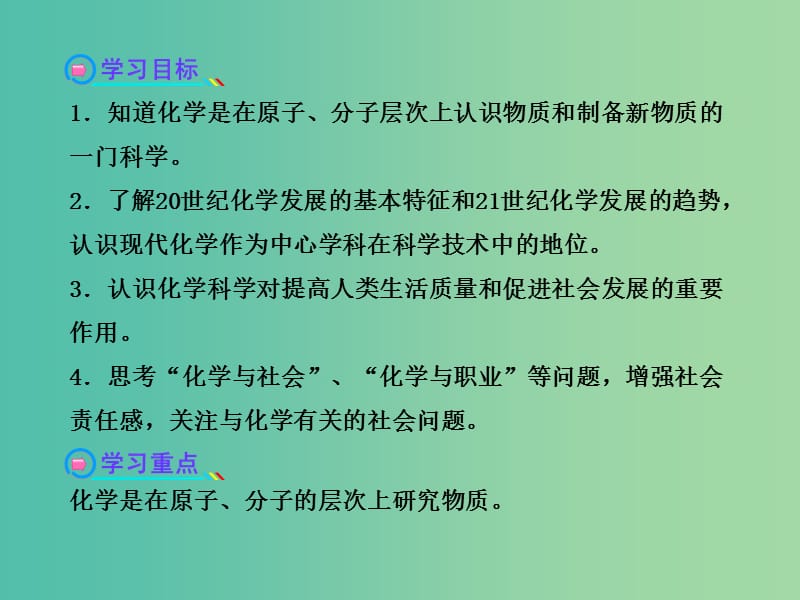 高中化学 1.1 走进化学科学（探究导学课型）课件 鲁科版必修1.ppt_第3页