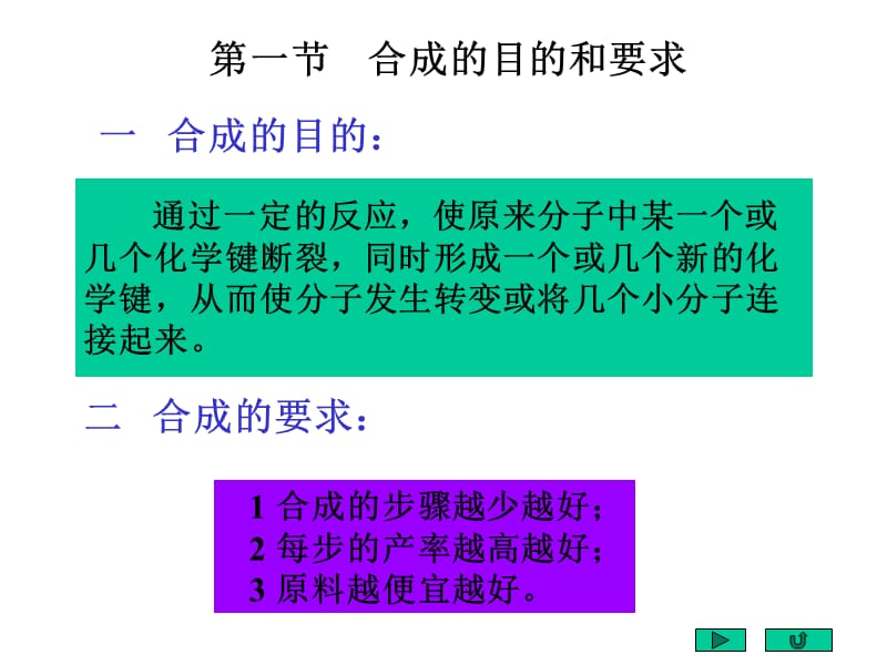 北京大学有机化学课件20有机合成.ppt_第3页