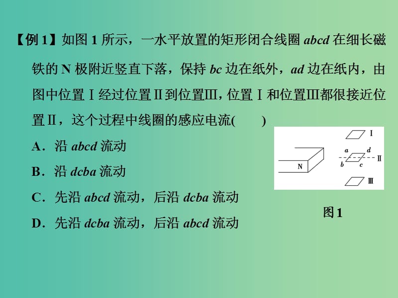 高中物理 第四章 电磁感应（第4课时）习题课：楞次定律和法拉第电磁感应定律的应用课件 新人教版选修3-2.ppt_第3页