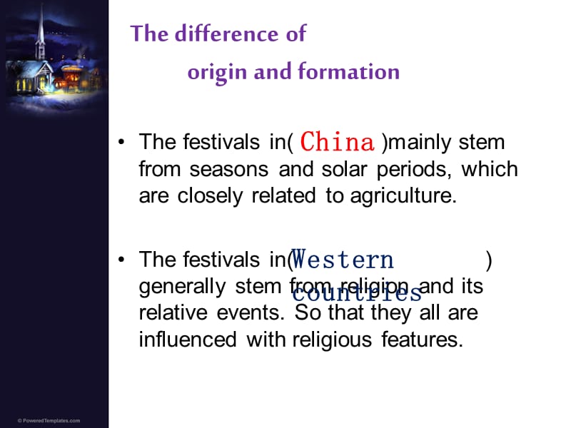 中西方传统节日文化差异英语.ppt_第3页