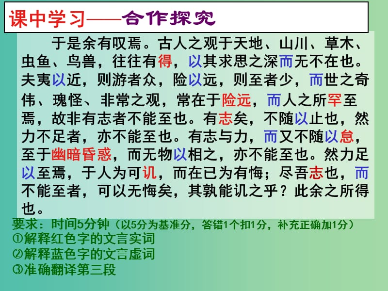 高中语文 10《游褒禅山记》课件 新人教版必修2.ppt_第3页