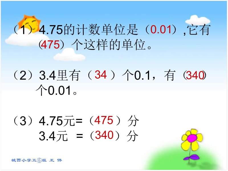 2014新苏教版五年级上《小数加法和减法》.ppt_第2页