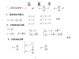 《理論力學》期末復習資料.ppt