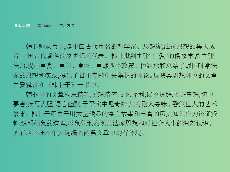 高中语文 7.1 郑人有且买履者课件 新人教版选修《先秦诸子选读》.ppt_第3页