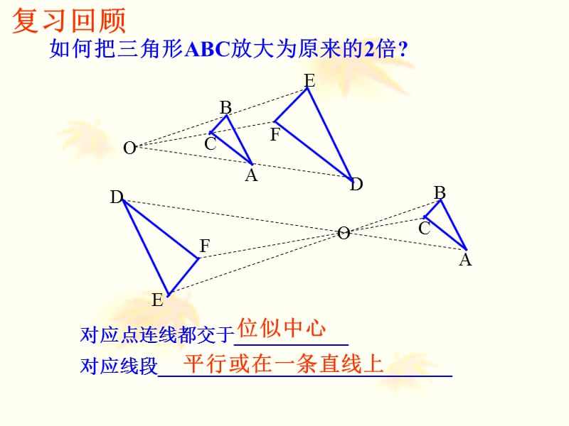 在平面直角坐标系中画位似图形.ppt_第3页