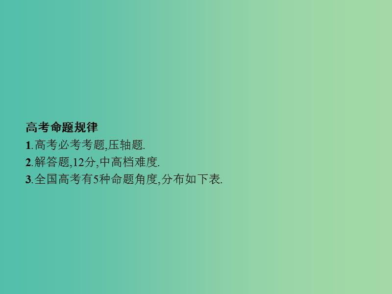 高考数学总复习专题七解析几何7.3解析几何(压轴题)课件理.ppt_第2页