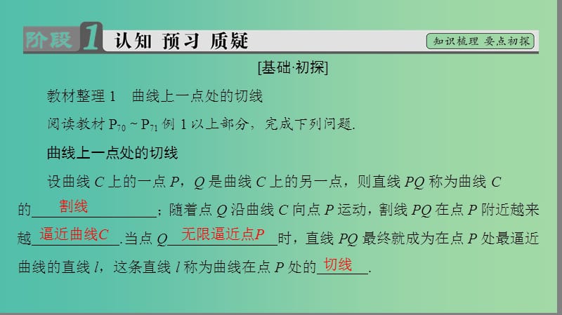 高中数学 第3章 导数及其应用 3.1.2 瞬时变化率—导数课件 苏教版选修1-1.ppt_第3页