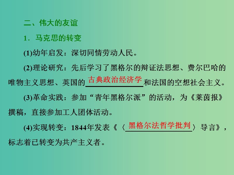 高中历史专题八一马克思主义的诞生课件人民版.ppt_第3页