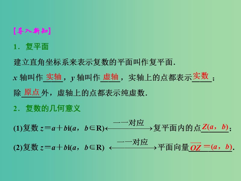 高中数学 3.1.2 复数的几何意义课件 新人教A版选修2-2.ppt_第3页