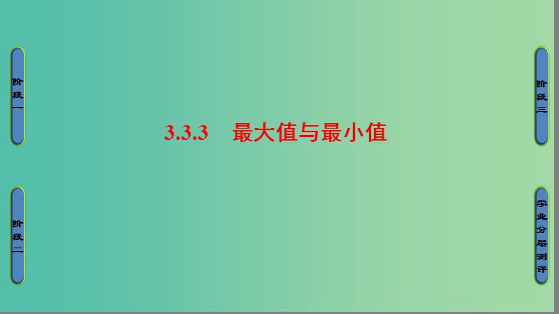 高中数学 第3章 导数及其应用 3.3.3 最大值与最小值课件 苏教版选修1-1.ppt_第1页