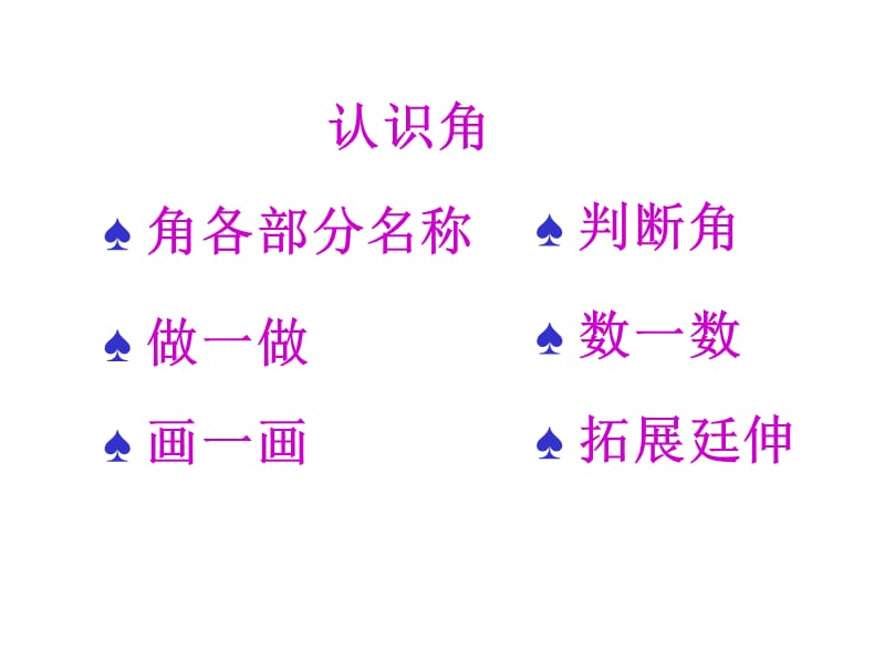 人教版小学二年级数学上册角的初步认识教学课件.ppt_第2页