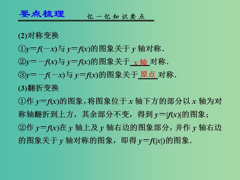 高考数学一轮复习 函数图象01课件.ppt_第3页