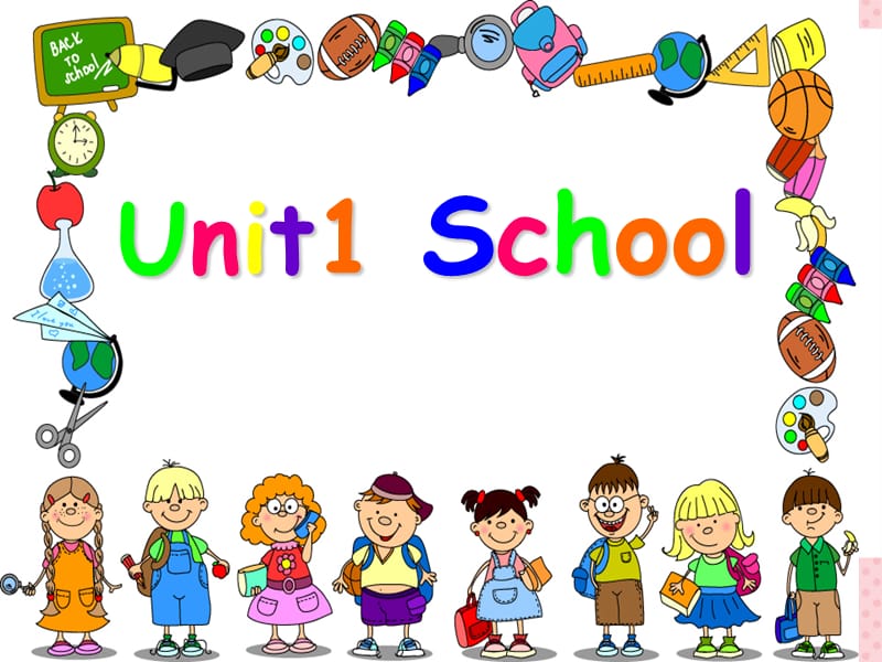 人教版一年级英语上册Unit1-School.ppt_第1页