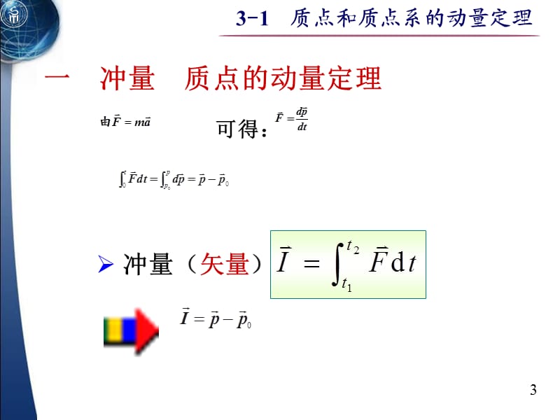 大学物理-质点和质点系的动量定理.ppt_第3页