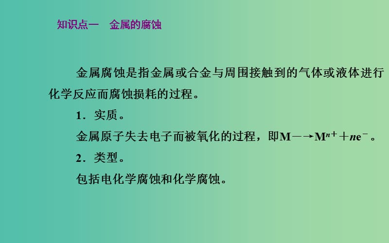 高中化学 第四章 课题4 金属制品的防护课件 鲁科版选修1.ppt_第2页