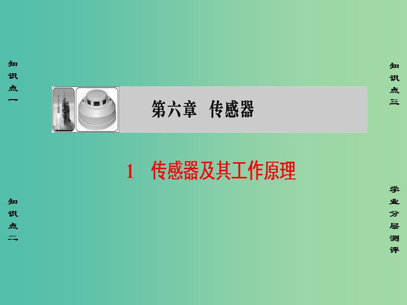 高中物理 第6章 传感器 1 传感器及其工作原理课件 新人教版选修3-2.ppt_第1页