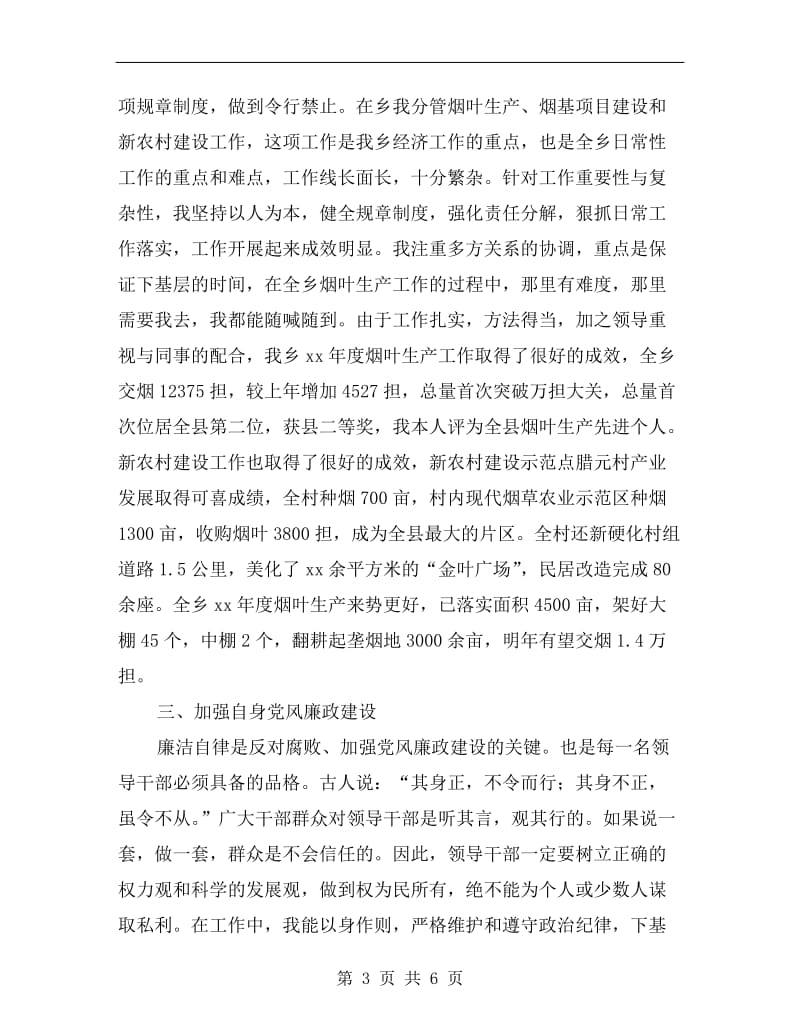 副乡长个人年终述职述廉报告范文.doc_第3页